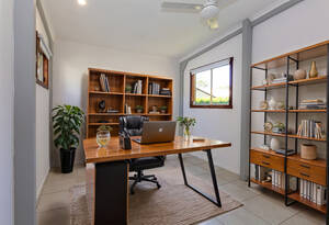 Luxury meets coastal living in this stunning 3-bed, 2-bath house in Moore Park Beach. Enjoy the pool, sheds, and study, with A/C for ultimate comfort. image 15