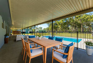 Luxury meets coastal living in this stunning 3-bed, 2-bath house in Moore Park Beach. Enjoy the pool, sheds, and study, with A/C for ultimate comfort. image 4