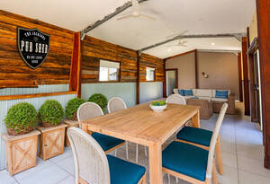 Luxury meets coastal living in this stunning 3-bed, 2-bath house in Moore Park Beach. Enjoy the pool, sheds, and study, with A/C for ultimate comfort. image 16