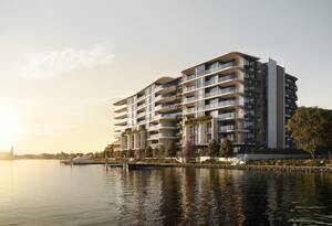 Athena Quays Waterfront Luxury high floor 2 bedroom - 2 bathroom - 2 car spaces- Level 7-126 m2 - Completion Late October image 2