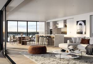 Athena Quays Waterfront Luxury high floor 2 bedroom - 2 bathroom - 2 car spaces- Level 7-126 m2 - Completion Late October image 6