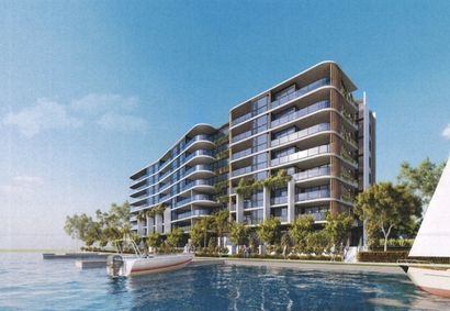 Thumbnail: Athena Quays Waterfront Luxury high floor 2 bedroom - 2 bathroom - 2 car spaces- Level 7-126 m2 - Completion Late October