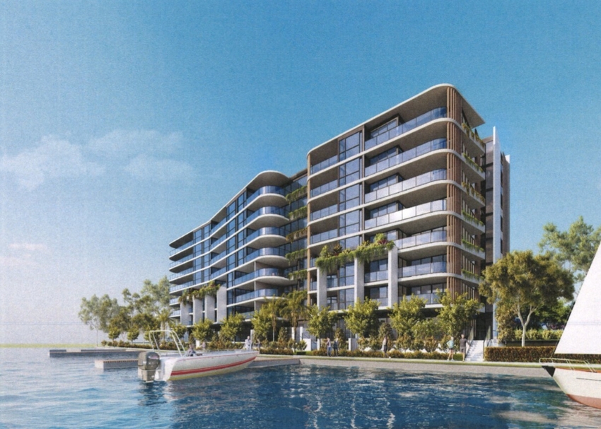 Athena Quays Waterfront Luxury high floor 2 bedroom - 2 bathroom - 2 car spaces- Level 7-126 m2 - Completion Late October feature image