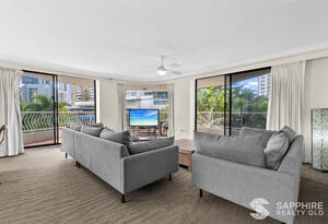 Live the Surfers Paradise Beach Lifestyle Fully Furnished - New Carpet/Freshley Painted image 2