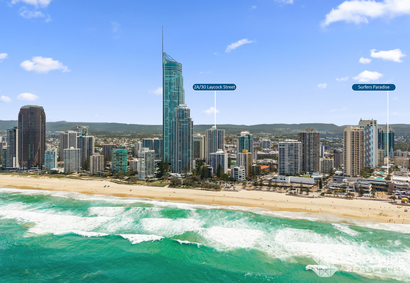 Thumbnail: Live the Surfers Paradise Beach Lifestyle Fully Furnished - New Carpet/Freshley Painted