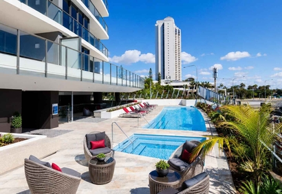 Thumbnail: Fully Furnished One-Bedroom Apartment | Surfers Paradise Boulevard